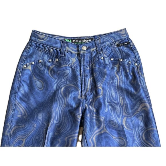 Vintage‎ Rockies Western Psychedelic Vibe High Rise Pants 29/9 EUC - Picture 4 of 12